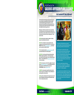Portsmouth Site Cleanup Fact Sheet