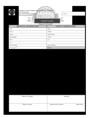 North Carolina Mecklenburg County Surety Bond.pdf