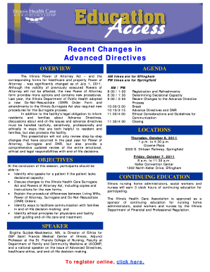 Illinois Power of Attorney Form