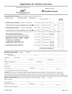 Alumni Insurance Application