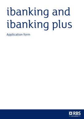 RBS International ibanking Application Form