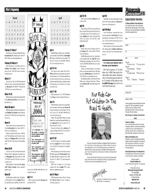 Motorcycle Event Subscription Form