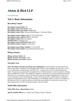 Form preview