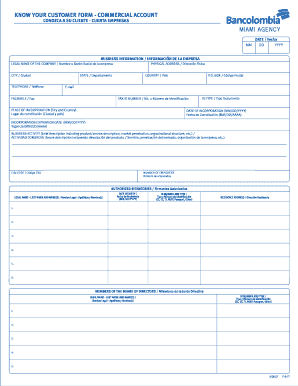 tax id bancolombia