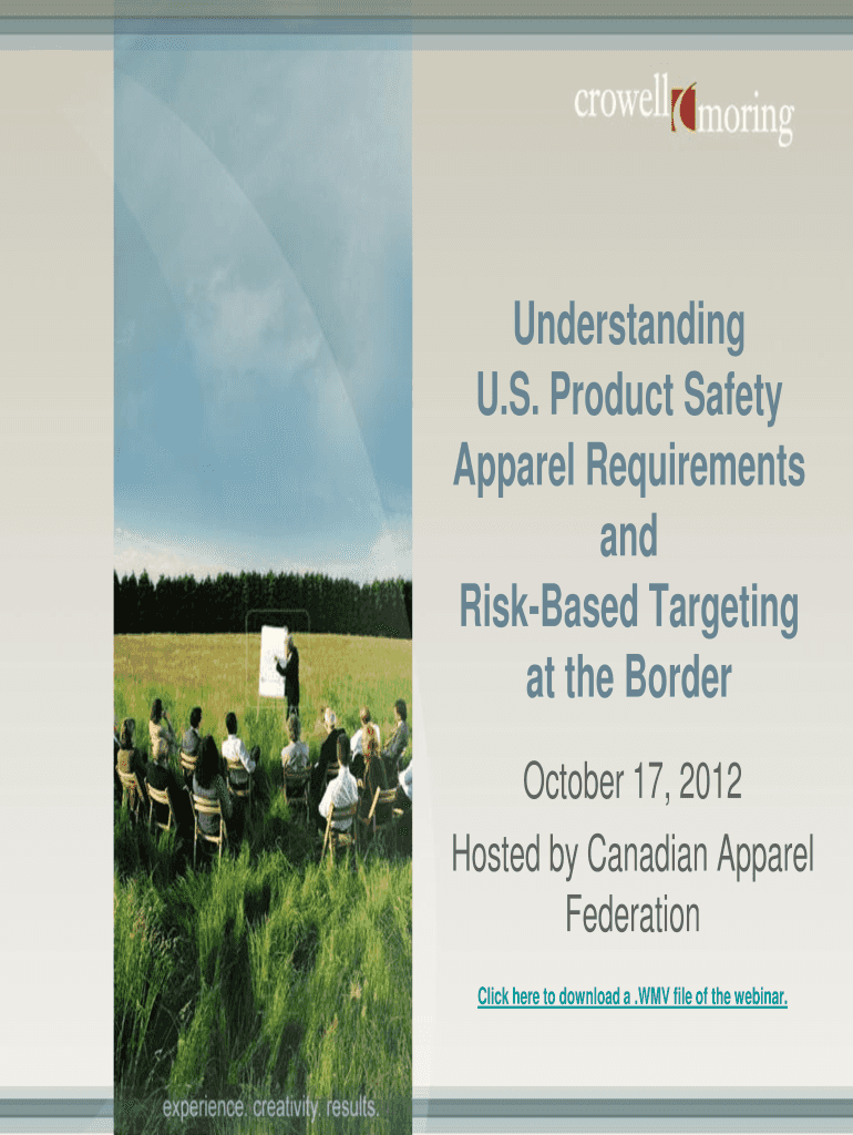 Fillable Online Apparel Requirements Fax Email Print pdfFiller