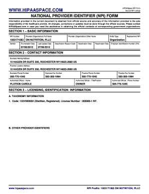 Form preview