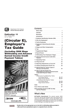 IRS Publication 15 Tax Guide