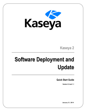Software Deployment and Update - Kaseya Documentation