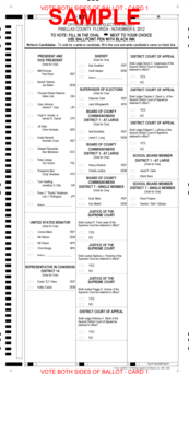 Florida General Election Ballot