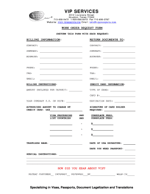 Visa Application Form for Sierra Leone