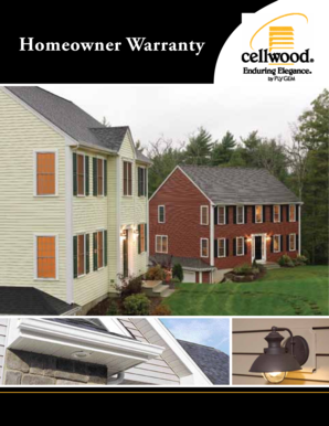 Cellwood Vinyl Siding Warranty Registration