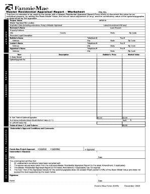 Appraisal Worksheet - Fill Online, Printable, Fillable, Blank | pdfFiller