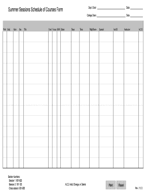 Summer Sessions Schedule of Courses Form Dept Chair Date - outreach hawaii