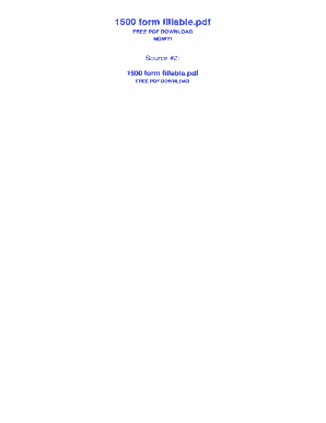 CMS-1500 Medical Insurance Claim Form