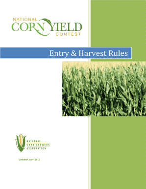 Entry & Harvest Rules