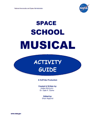 NASA Space School Musical Activity Guide