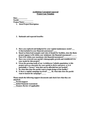 Project Case Template 20100916doc