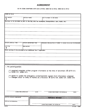 Pennsylvania Child Health Report Form