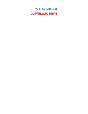 Texas Driver Education Certificate DE-964