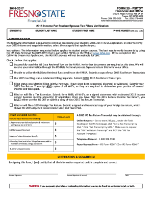 2016-2017 Form 25 - FSITOY