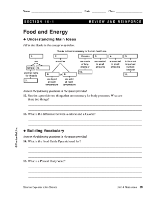 Food and Energy - medfordk12wius7196 - www2 medford k12 wi