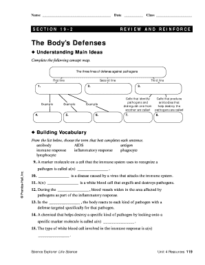 Science Explorer Life Science Unit 4 Resources