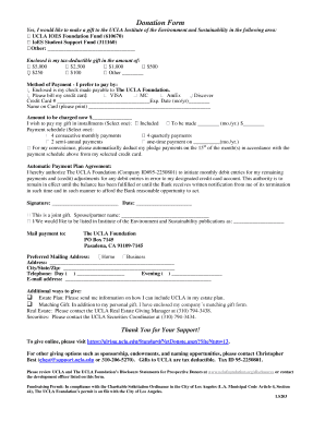 UCLA Donation Form
