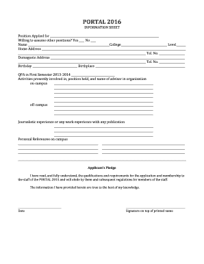 Form preview