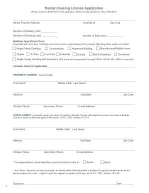 The bRentalb Housing License Handbook SmartRegs Guidebook