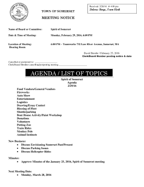 Received 2/26/16 400 pm - townofsomerset