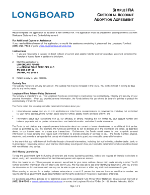 SIMPLE IRA Adoption Agreement