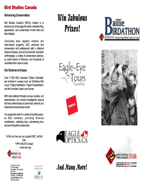 Birdathon Registration Form