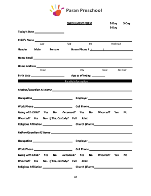 Form preview