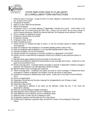 State Employee Health Plan Enrollment Form