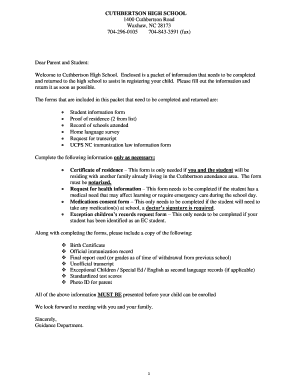 Student Enrollment Form