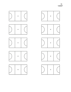 Netball Score Sheet