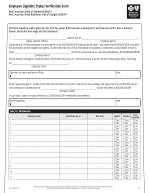 Employee Eligibility Status Verification Form
