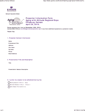 Form preview