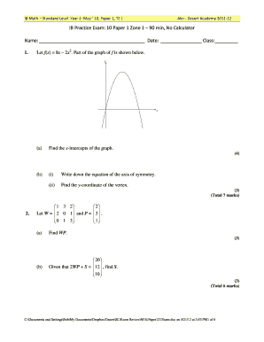 Form preview