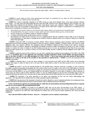 USPC Non-Member Release and Waiver