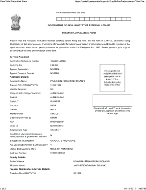Form preview