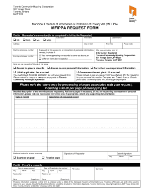 MFIPPA Request Form