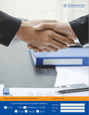 Edelweiss Financial Advisors Client Registration Kit