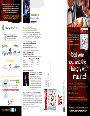 Garden State Philharmonic Event Tickets