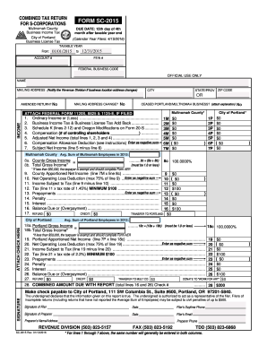 Combined Tax Return for S-Corporations