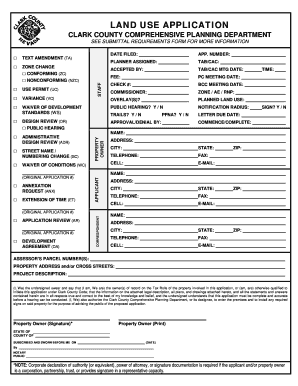 Clark County Land Use Application