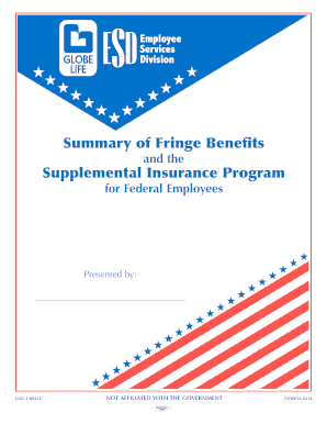Federal Employee Benefits Summary Form