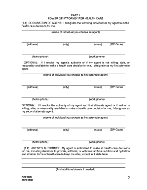 California Advance Health Care Directive