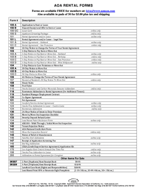 California Rental Agreement