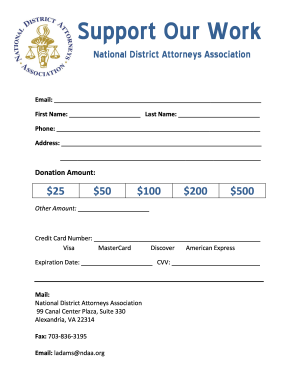 Donation Form